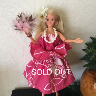 バービー(Barbie)のバービー人形 フラダンス衣装ウリウリ【No.21】(人形)