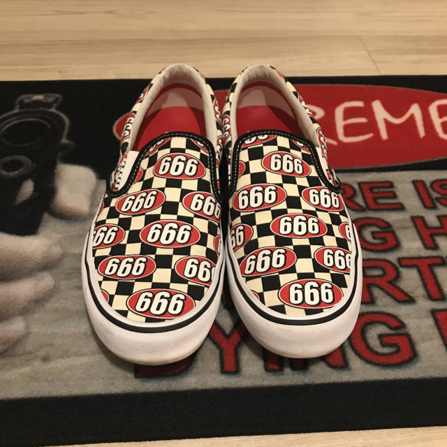 supreme 666 slip-on vans バンズ