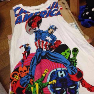 フォーエバートゥエンティーワン(FOREVER 21)のMARVEL タンクトップ(タンクトップ)