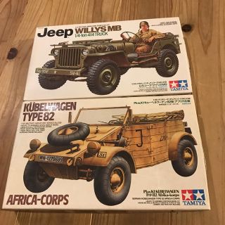 TAMIYA  JEEP.  KUBELWAGEN(プラモデル)