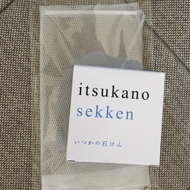 水橋保寿堂製薬(ミズハシホジュドウセイヤク)の新品未開封☆水橋保寿堂製薬☆いつかの石鹸(泡立てネット付) コスメ/美容のコスメ/美容 その他(その他)の商品写真
