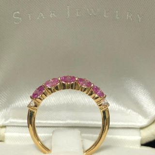 スタージュエリー(STAR JEWELRY)のセラム様専用 スタージュエリー ハートサファイア リング (リング(指輪))