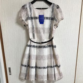 バーバリーブルーレーベル(BURBERRY BLUE LABEL)の新品 伊勢丹三越限定 ブルーレーベル クレストブリッジ ワンピース バーバリー(ひざ丈ワンピース)