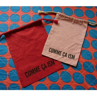 コムサイズム(COMME CA ISM)のCOMME CA ISM 巾着袋 2枚セット(ポーチ)