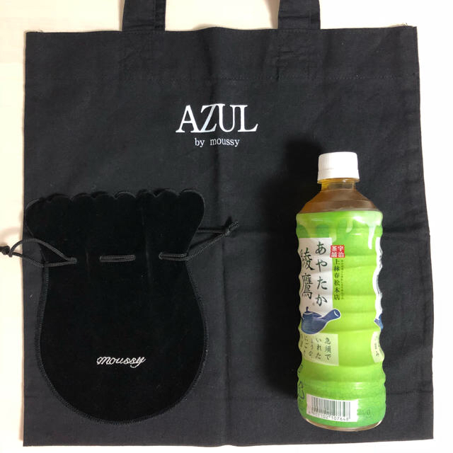 AZUL by moussy(アズールバイマウジー)のmoussyショップ袋☆巾着ポーチ レディースのバッグ(ショップ袋)の商品写真