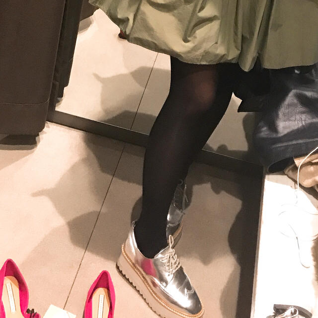 ZARA(ザラ)の♡ZARA♡ StellaMcCartney風レースアップシューズ レディースの靴/シューズ(ハイヒール/パンプス)の商品写真