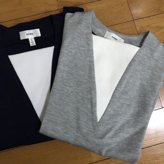 ハイク(HYKE)のお買い得！  HYKE hyke カットソー   2枚 セット売り (Tシャツ(半袖/袖なし))