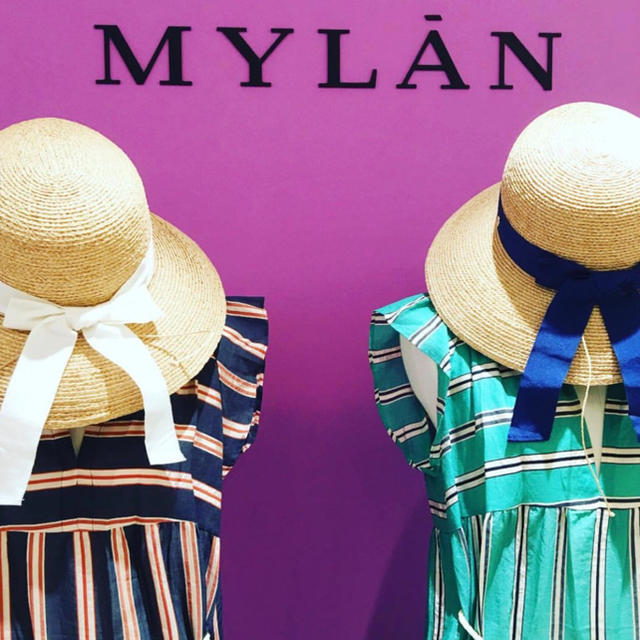 大人気ワンピース♡MYLANストライプドレス