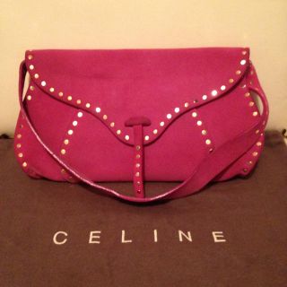 セリーヌ(celine)のCELINE♡スタッズショルダーバッグ(ショルダーバッグ)