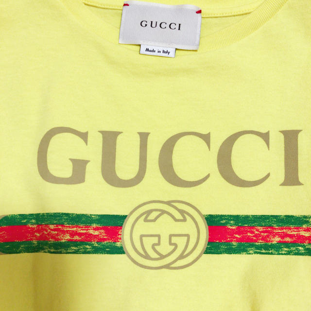 Gucci(グッチ)のGUCCIロゴTシャツ キッズ/ベビー/マタニティのキッズ服女の子用(90cm~)(Tシャツ/カットソー)の商品写真