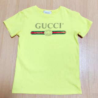 グッチ(Gucci)のGUCCIロゴTシャツ(Tシャツ/カットソー)