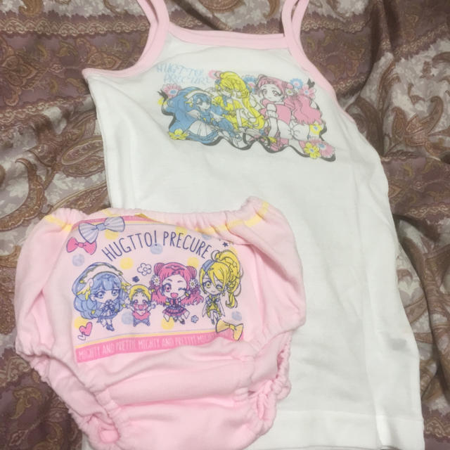 しまむら 新品しまむら はぐっと プリキュアインナー上下セットピンク1の通販 By Km Shop シマムラならラクマ