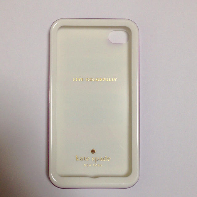 kate spade new york(ケイトスペードニューヨーク)のkate spade iPhoneカバー スマホ/家電/カメラのスマホアクセサリー(モバイルケース/カバー)の商品写真