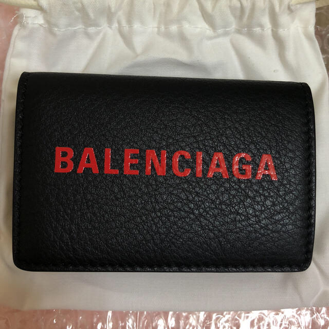 週末限定値下げ！ BALENCIAGA エブリデイ ミニ ウォレット