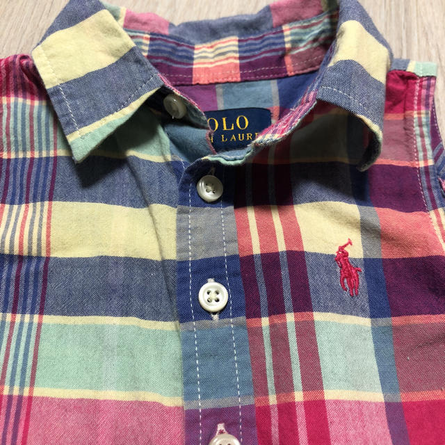 POLO RALPH LAUREN(ポロラルフローレン)のPOLO ラルフローレン 3T シャツタンク キッズ/ベビー/マタニティのキッズ服女の子用(90cm~)(Tシャツ/カットソー)の商品写真