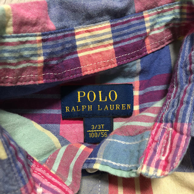 POLO RALPH LAUREN(ポロラルフローレン)のPOLO ラルフローレン 3T シャツタンク キッズ/ベビー/マタニティのキッズ服女の子用(90cm~)(Tシャツ/カットソー)の商品写真