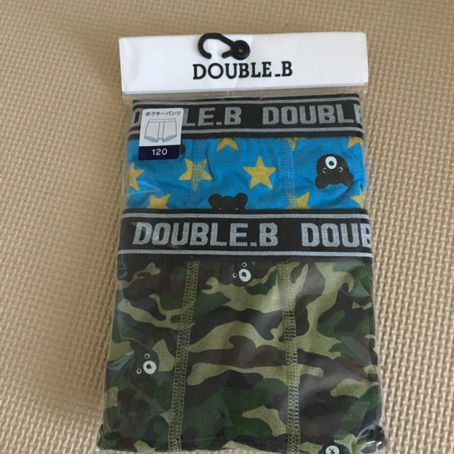 DOUBLE.B(ダブルビー)のダブルＢ ボクサーパンツ 120 キッズ/ベビー/マタニティのキッズ服男の子用(90cm~)(下着)の商品写真