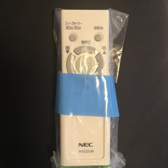NEC(エヌイーシー)のNEC シーリングライト 未使用リモコン付き インテリア/住まい/日用品のライト/照明/LED(天井照明)の商品写真