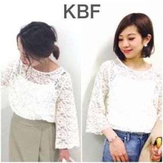 ケービーエフ(KBF)のKBF総レースブラウス専用(シャツ/ブラウス(半袖/袖なし))