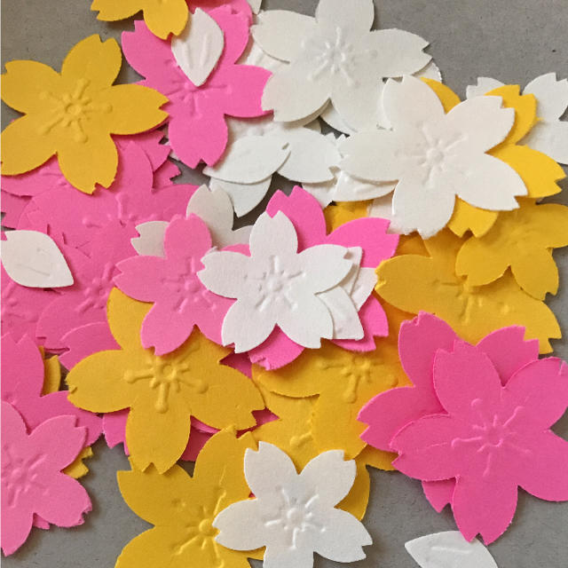 立体桜シャワー 小1,000枚 花びら付き 変更可能 ハンドメイドのウェディング(その他)の商品写真