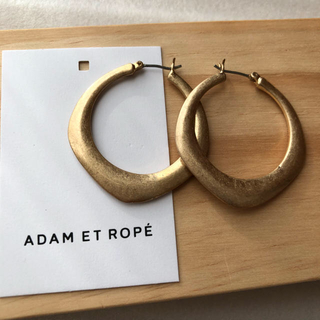 アダムエロぺ(Adam et Rope')の【mocho様専用】【新品】ADAM ET ROPEフープピアス ゴールド(ピアス)