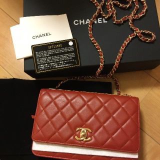 シャネル(CHANEL)のCHANELレアチェーンウォレット8/31迄☆¥40000☆OFF(ショルダーバッグ)