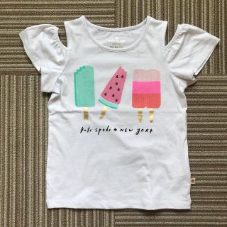 ケイトスペードニューヨーク(kate spade new york)の新品タグ付き ケイトスペード アイス Tシャツ カットソー 120cm(Tシャツ/カットソー)