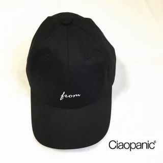 チャオパニック(Ciaopanic)の【新品・未使用】Ciaopanic キャップ ブラック(キャップ)