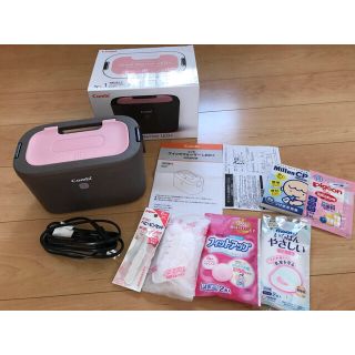 コンビ(combi)の♡美夢様専用♡美品 combiお尻拭きウォーマー 限定色ピンク(ベビーおしりふき)