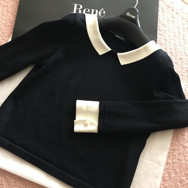 René(ルネ)のルネ 美品 襟付きニット レディースのトップス(ニット/セーター)の商品写真