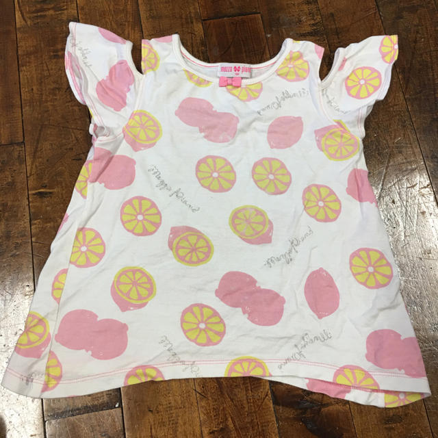 mezzo piano(メゾピアノ)のメゾピアノ Tシャツ 120cm キッズ/ベビー/マタニティのキッズ服女の子用(90cm~)(Tシャツ/カットソー)の商品写真