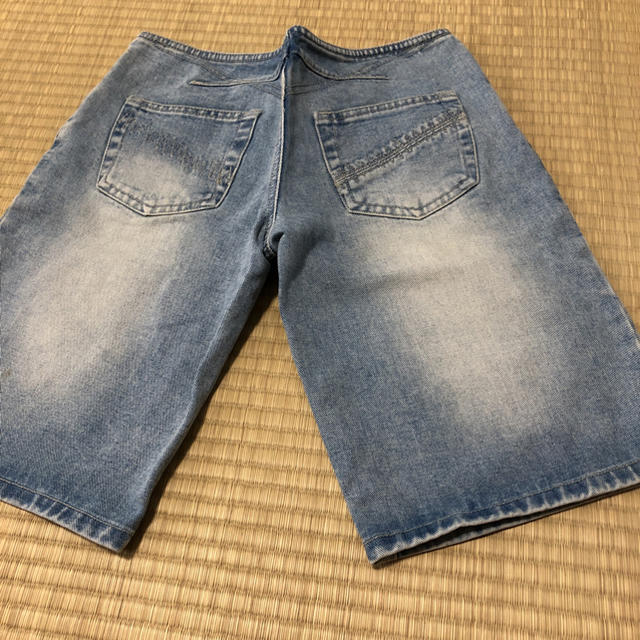 ハーフジーンズ レディースのパンツ(デニム/ジーンズ)の商品写真