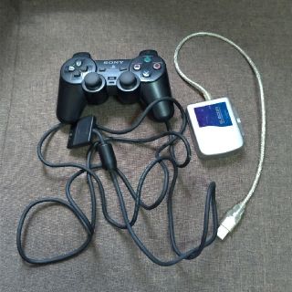 ps2コントローラー　dualshock2　ＰＣゲームパッド用コネクター(家庭用ゲーム機本体)