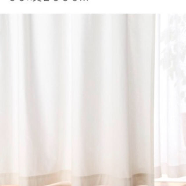 MUJI (無印良品)(ムジルシリョウヒン)の無印/カーテン/綿帆布2枚セット インテリア/住まい/日用品のカーテン/ブラインド(カーテン)の商品写真