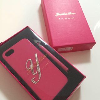 ジュエルナローズ(Jewelna Rose)の★美品★ラインストーンiPhoneケース(その他)