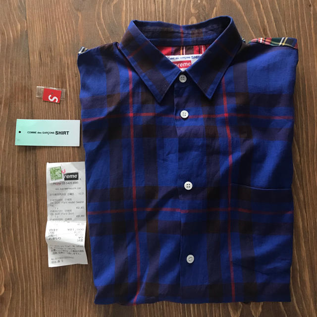 Supreme(シュプリーム)のsupreme comme des garcons shirts Mサイズ メンズのトップス(シャツ)の商品写真