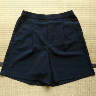 ユニクロ(UNIQLO)の未使用★ハーフパンツ UNIQLO レディース 紺(ハーフパンツ)