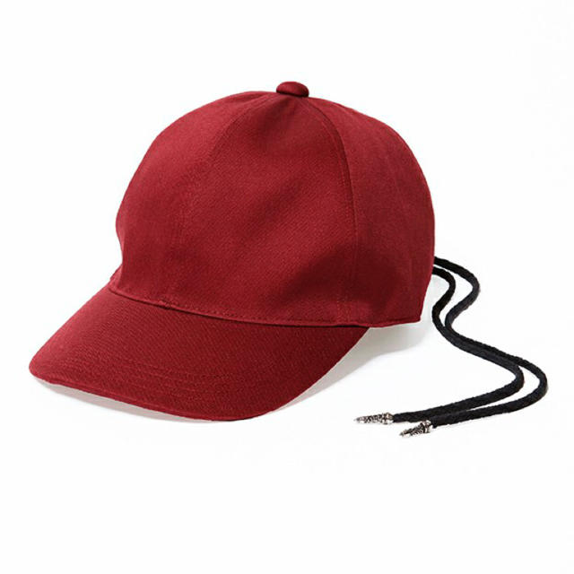 CHRISTIAN DADA(クリスチャンダダ)のCHRISTIAN DADA  back lace up cotton cap レディースの帽子(キャップ)の商品写真