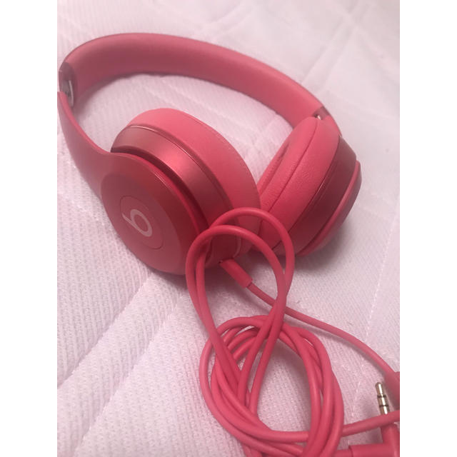 Beats By Dr Dre Beats ヘッドフォン ビビットピンクの通販 By すよん ビーツバイドクタードレならラクマ