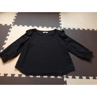 アベイル(Avail)の黒のブラウス(シャツ/ブラウス(長袖/七分))