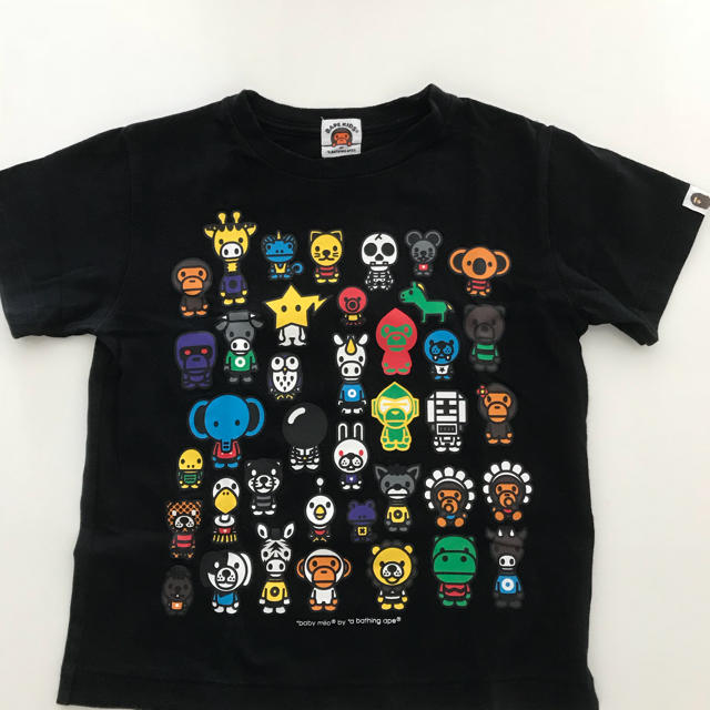 A BATHING APE(アベイシングエイプ)のBAPE KIDS  Tシャツ 120 キッズ/ベビー/マタニティのキッズ服男の子用(90cm~)(Tシャツ/カットソー)の商品写真