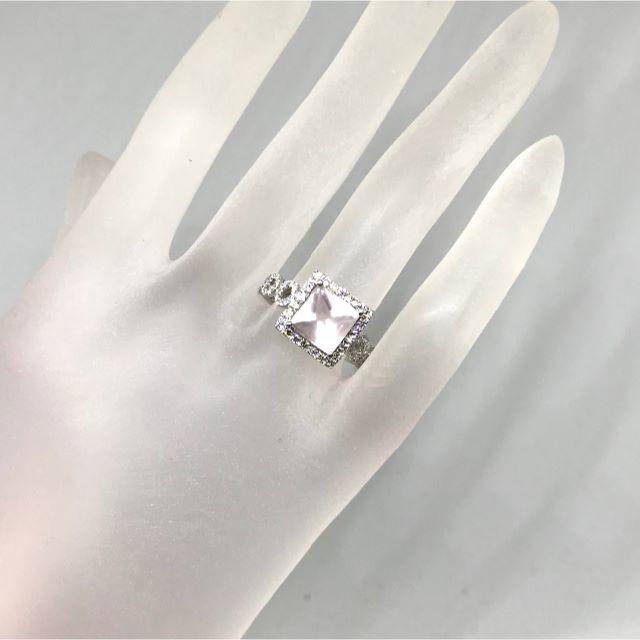 みーる様 専用♡新品【カクテルリング】一点物！18金WG製 ダイヤ　0.47ct レディースのアクセサリー(リング(指輪))の商品写真