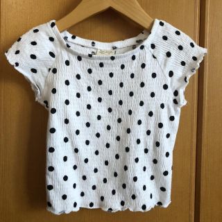 ザラキッズ(ZARA KIDS)の《ZARA kids》ドット柄Tシャツ(Tシャツ/カットソー)