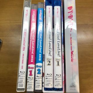 バンダイ(BANDAI)のμ’s ラブライブ！LIVEBlu-ray 5本＋映画(アニメ)