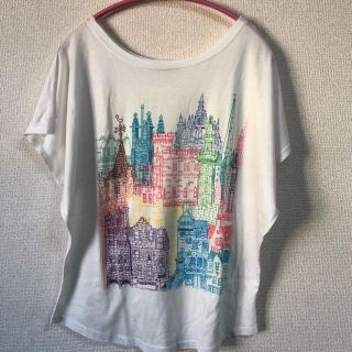 キャンツー(cantwo)のキャンツー（cantwo）の白Ｔシャツ(Tシャツ(半袖/袖なし))