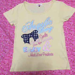 ピンクラテ(PINK-latte)の⭐️pink- Latte ピンクラテ★可愛いカットソー★ティーンズ★Mサイズ★(Tシャツ(半袖/袖なし))