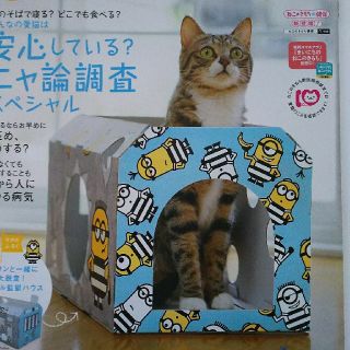 ミニオン(ミニオン)のねこのきもち 段ボール監獄ハウス(猫)