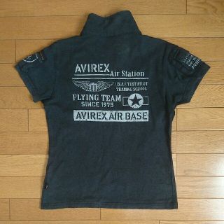 アヴィレックス(AVIREX)のAVIREX 黒半袖シャツ(Tシャツ(半袖/袖なし))