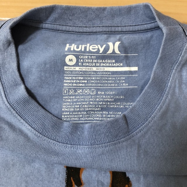 Hurley(ハーレー)のHurley Tシャツ メンズMサイズ メンズのトップス(Tシャツ/カットソー(半袖/袖なし))の商品写真