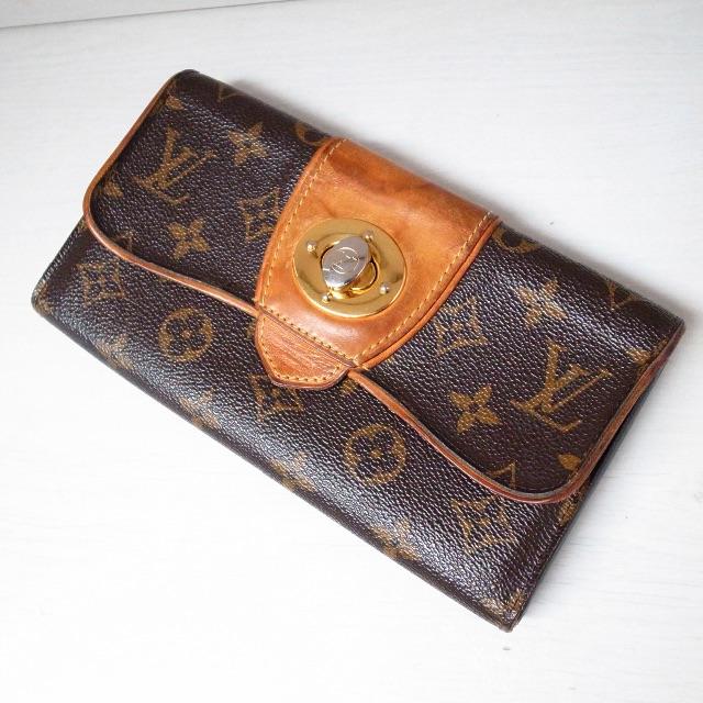 LOUIS VUITTON - 正規品♡最安値♡ルイヴィトン　長財布　モノグラム　ボエシ　ダミエ　バッグ　財布